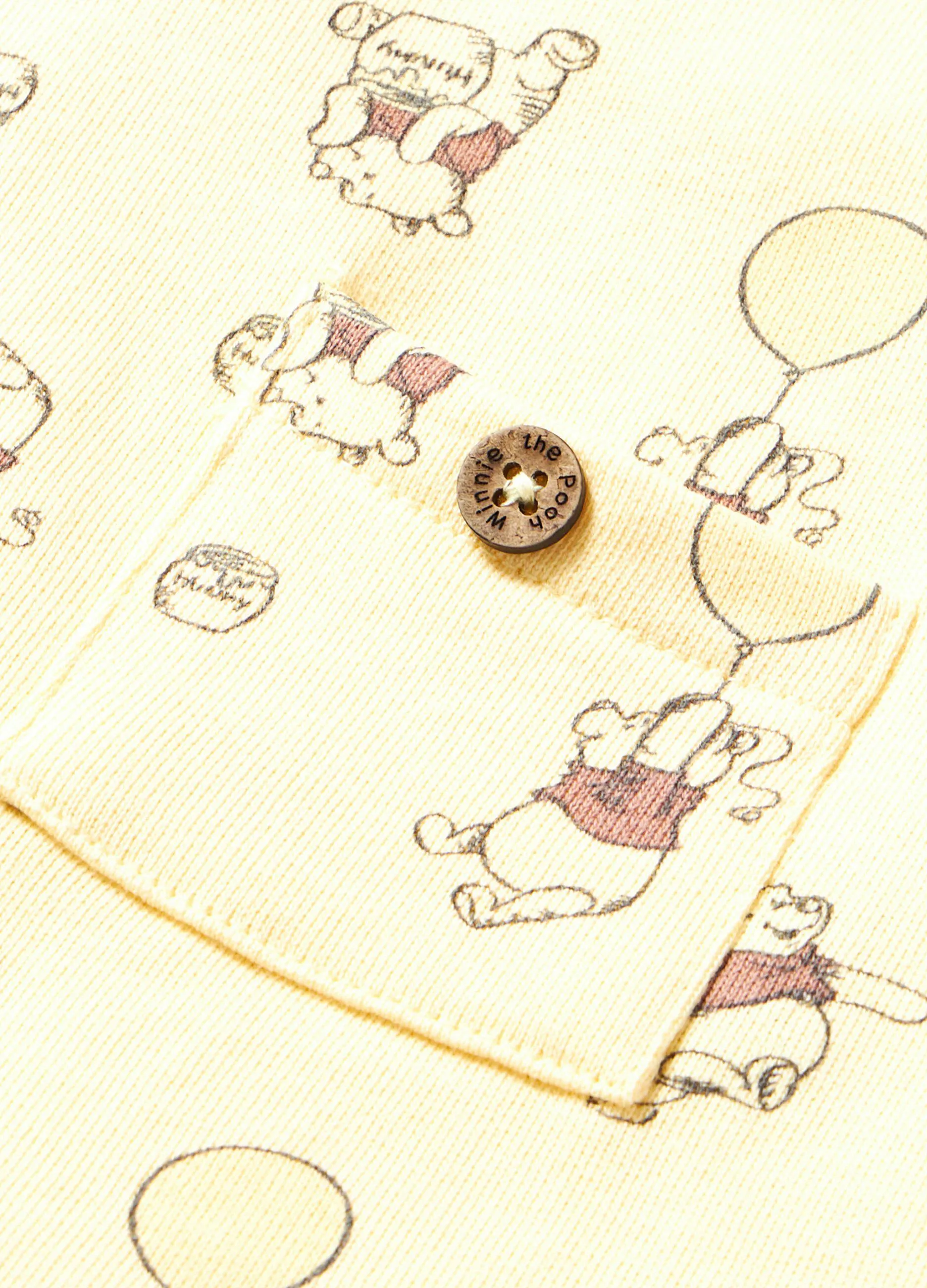 Salopette corta Winnie the Pooh neonati