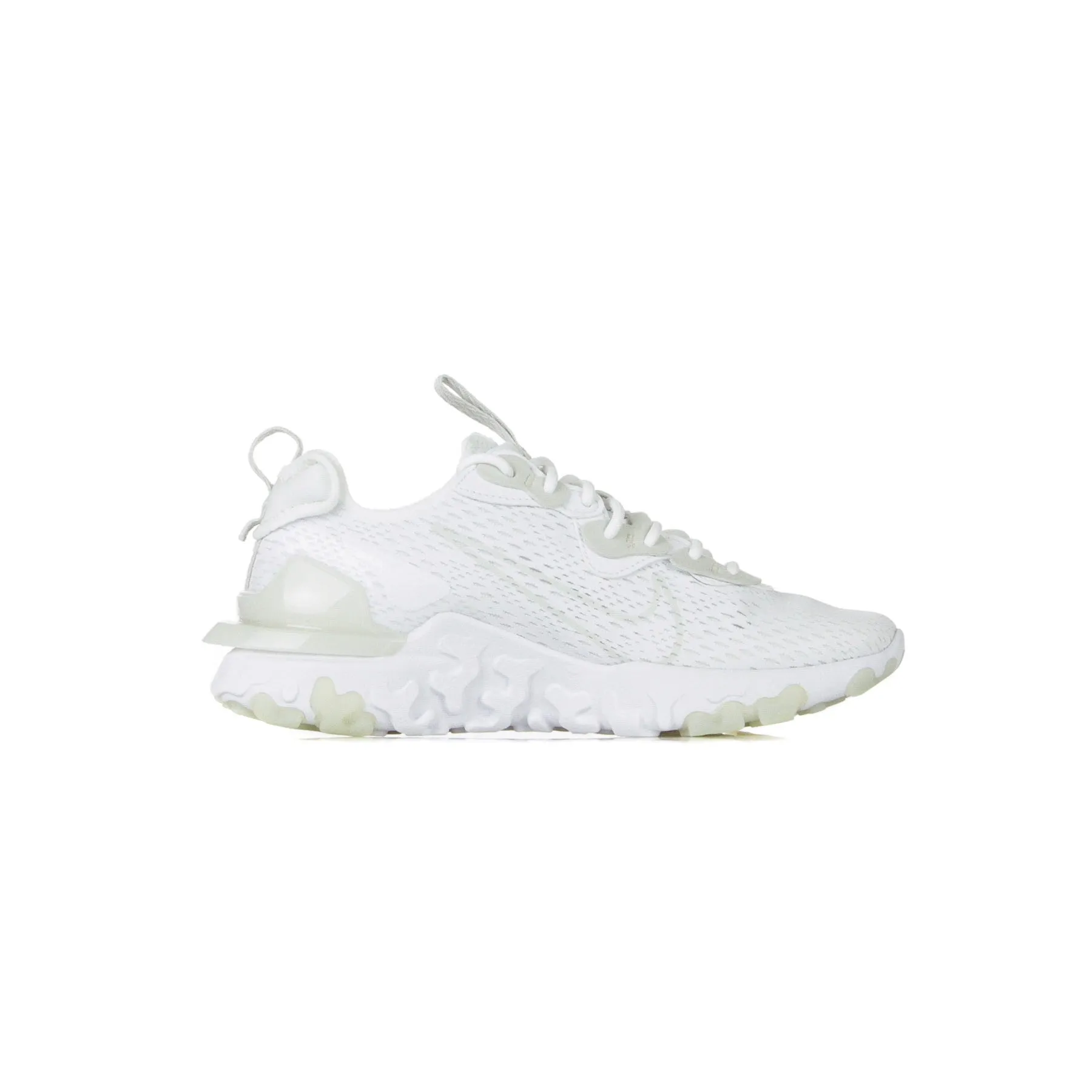 Scarpa Bassa Uomo React Vision White/lt Smoke Grey/white/lt Smoke Grey