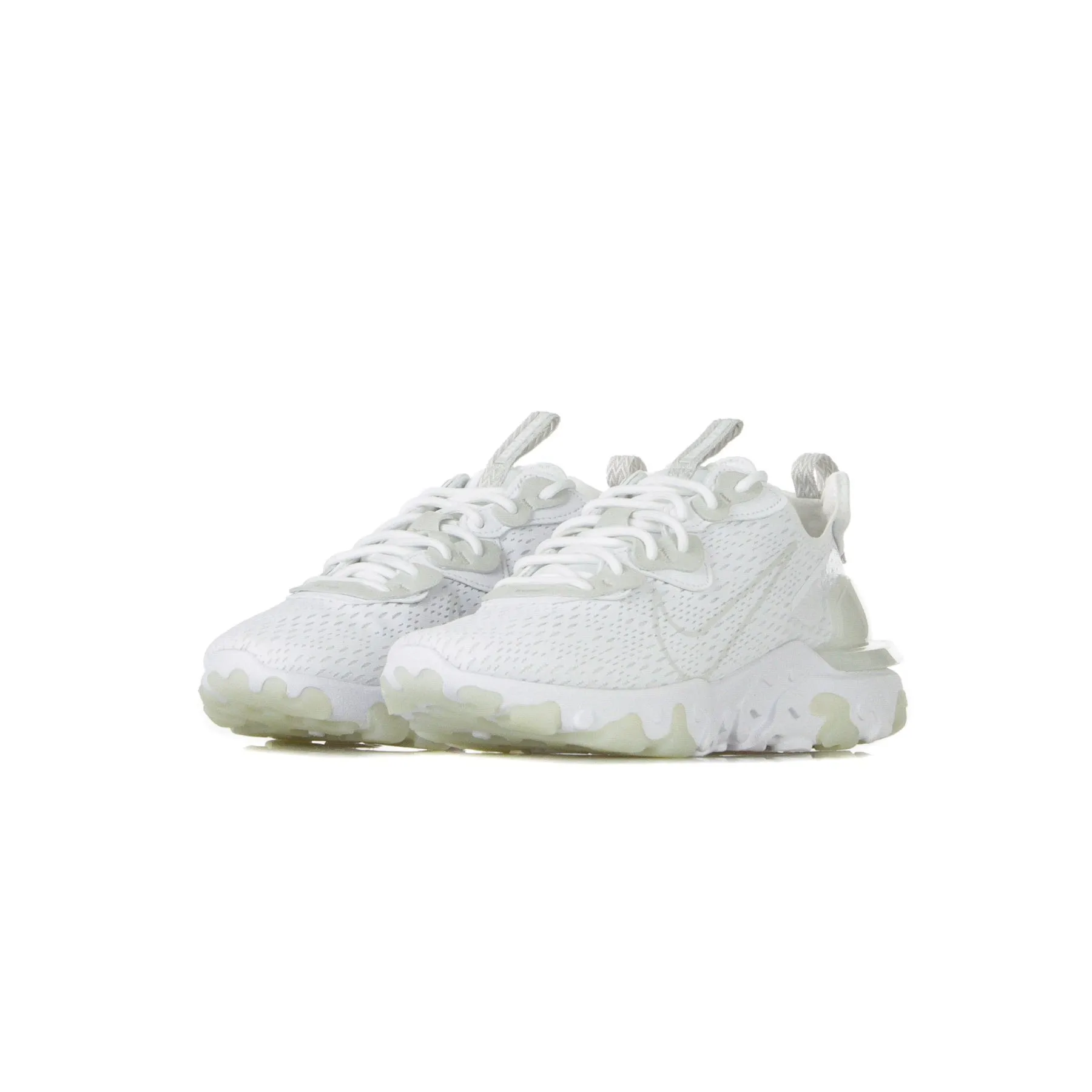 Scarpa Bassa Uomo React Vision White/lt Smoke Grey/white/lt Smoke Grey