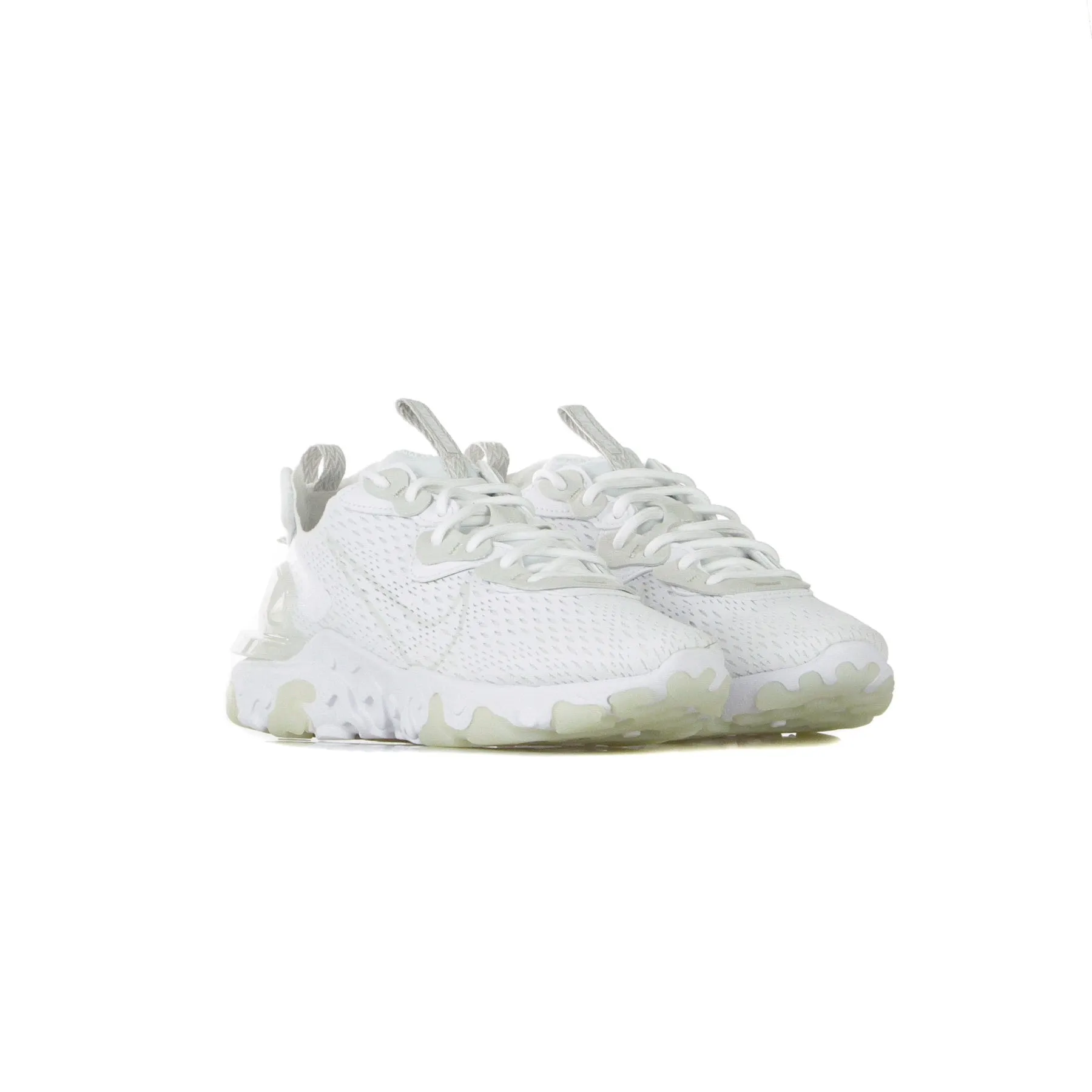 Scarpa Bassa Uomo React Vision White/lt Smoke Grey/white/lt Smoke Grey
