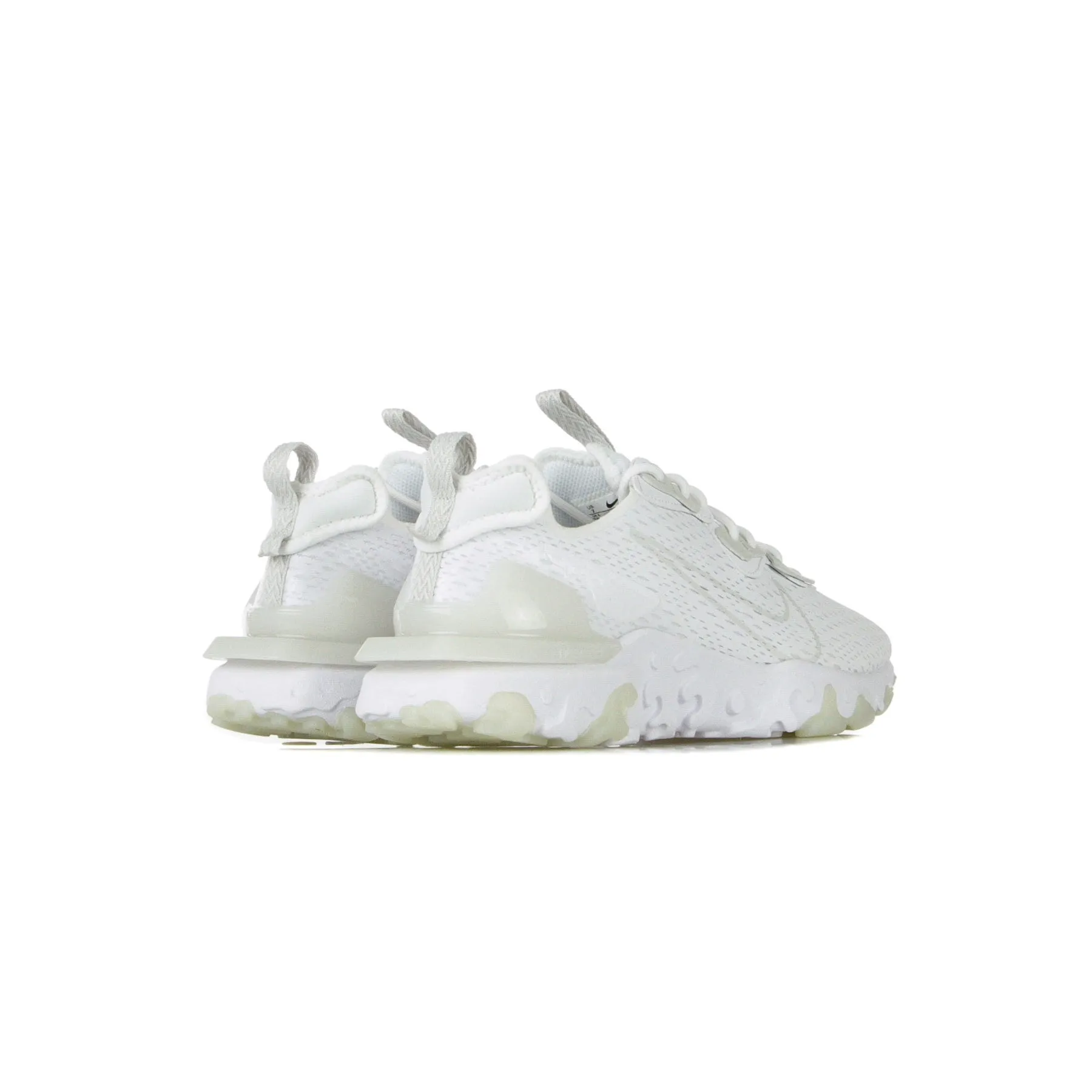 Scarpa Bassa Uomo React Vision White/lt Smoke Grey/white/lt Smoke Grey