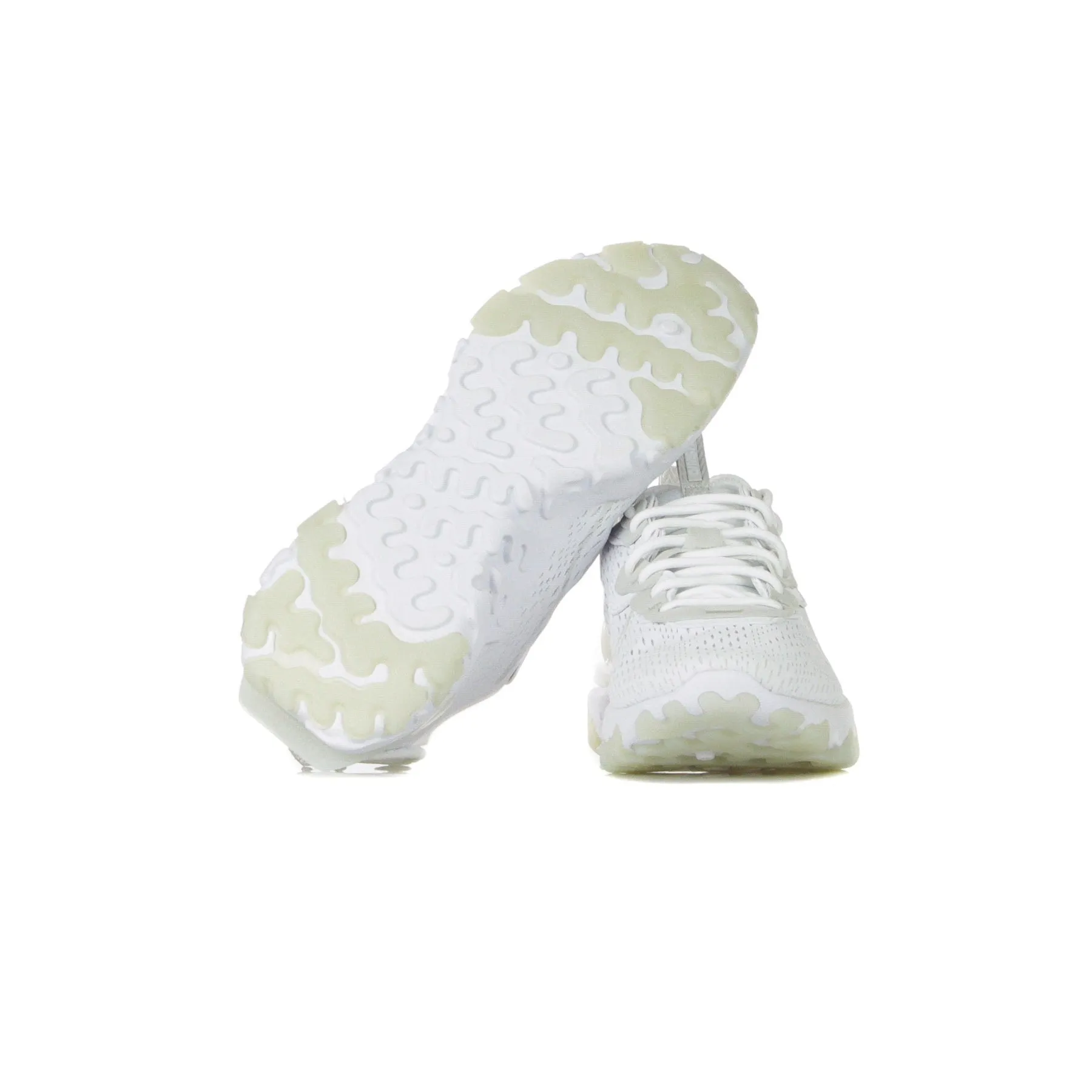 Scarpa Bassa Uomo React Vision White/lt Smoke Grey/white/lt Smoke Grey