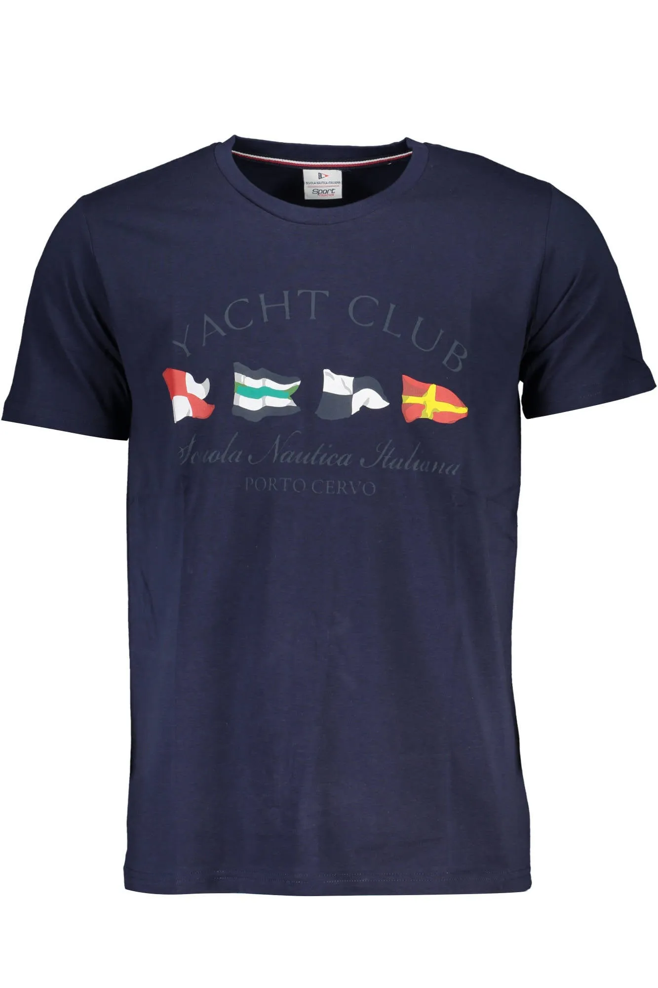 SCUOLA NAUTICA T-SHIRT MANICHE CORTE UOMO BLU