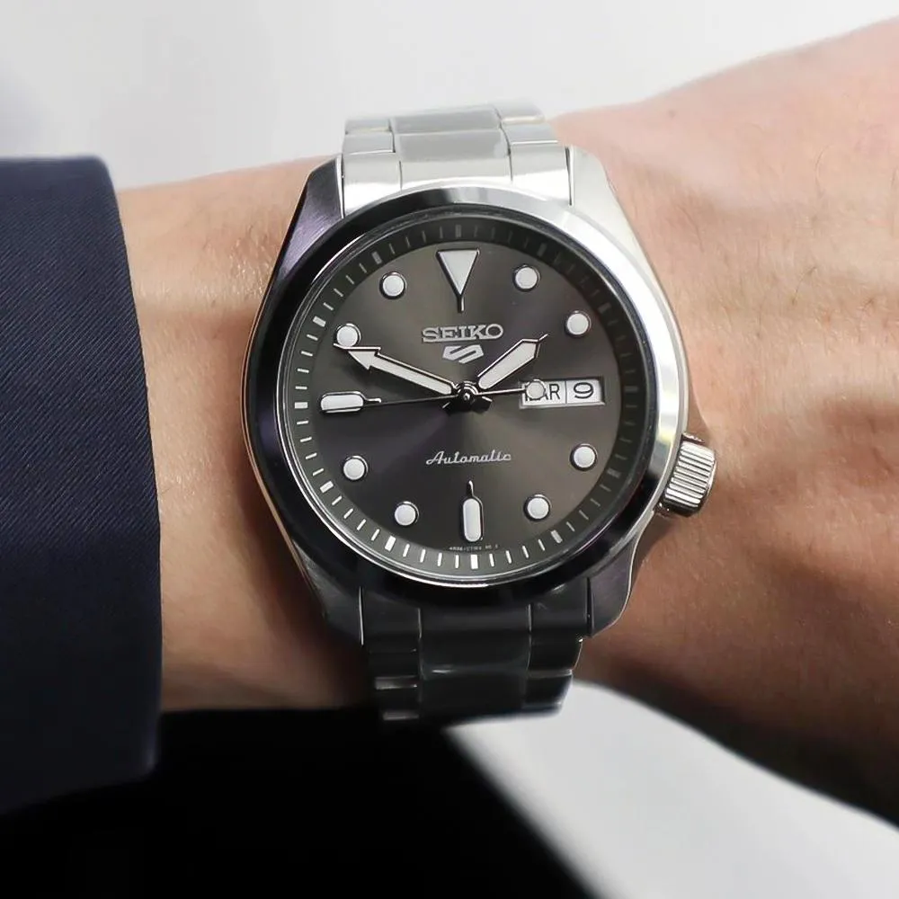Seiko 5 Sports SRPE51K1 automatico grigio 40,00 mm