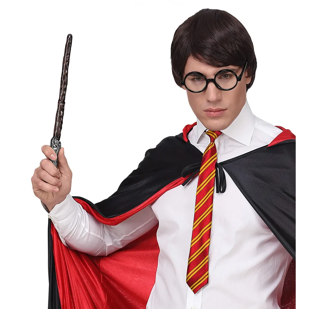 Set da mago apprendista, stregoneComprende cravatta, bacchetta e occhiali harry potter, Adulti e bambini
