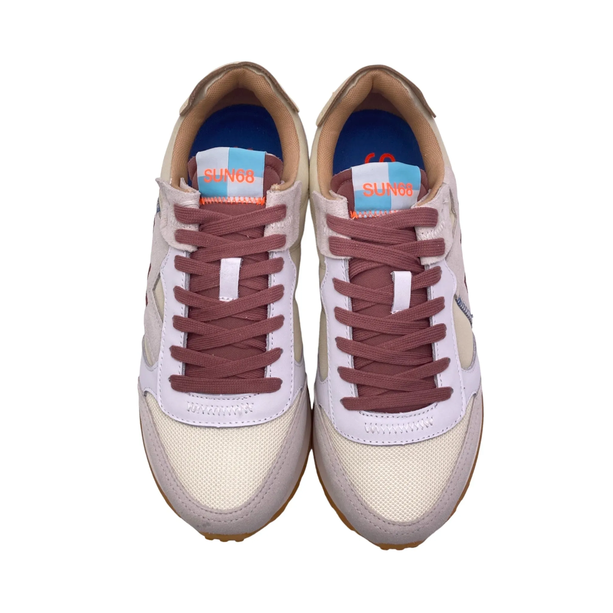 Sneakers Uomo Sun68 Z34114 JAKI UNCLE bianco/panna
