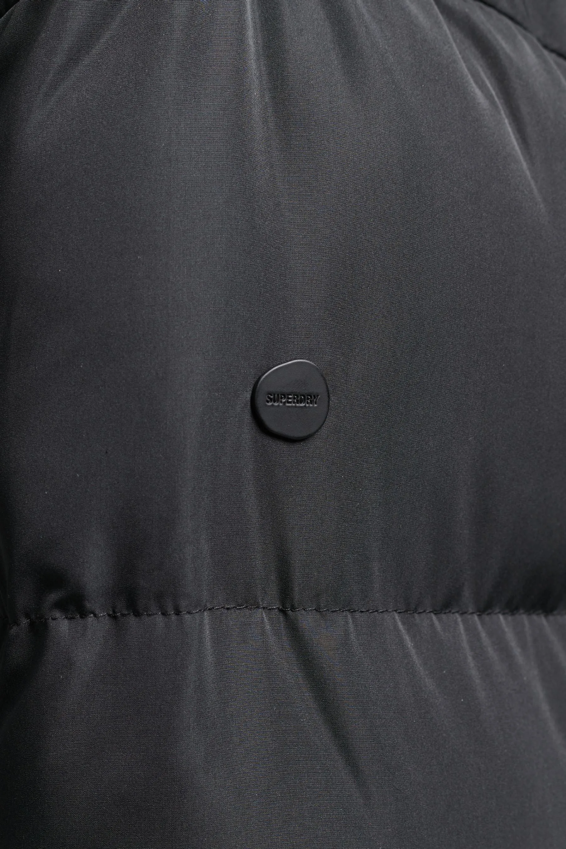 Superdry 100% Cotton Studios Longline Duvet Padded Coat    