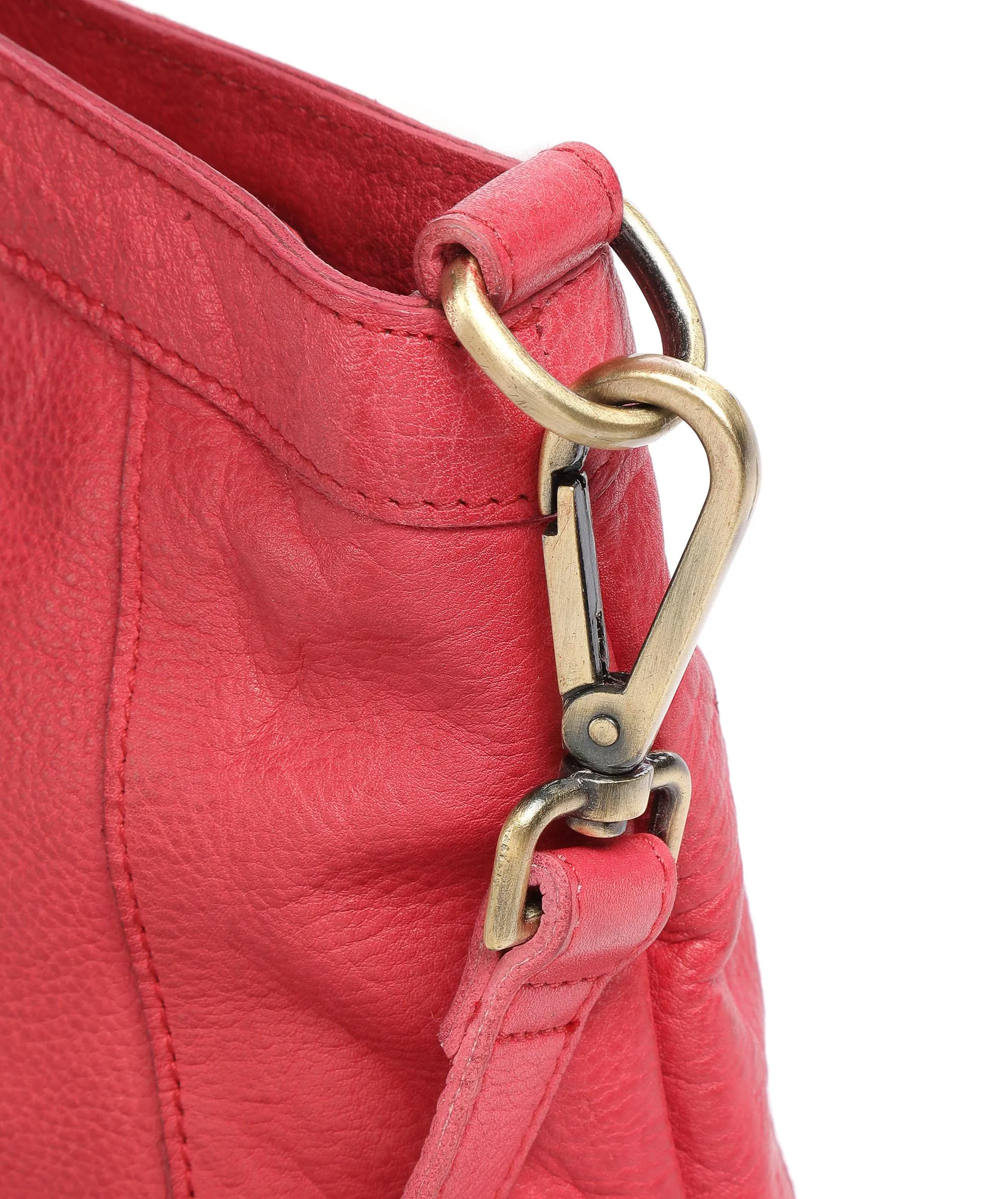  Taschendieb Wien Kohlmarkt 72 Borsa a spalla pelle di vacchetta grana pink  