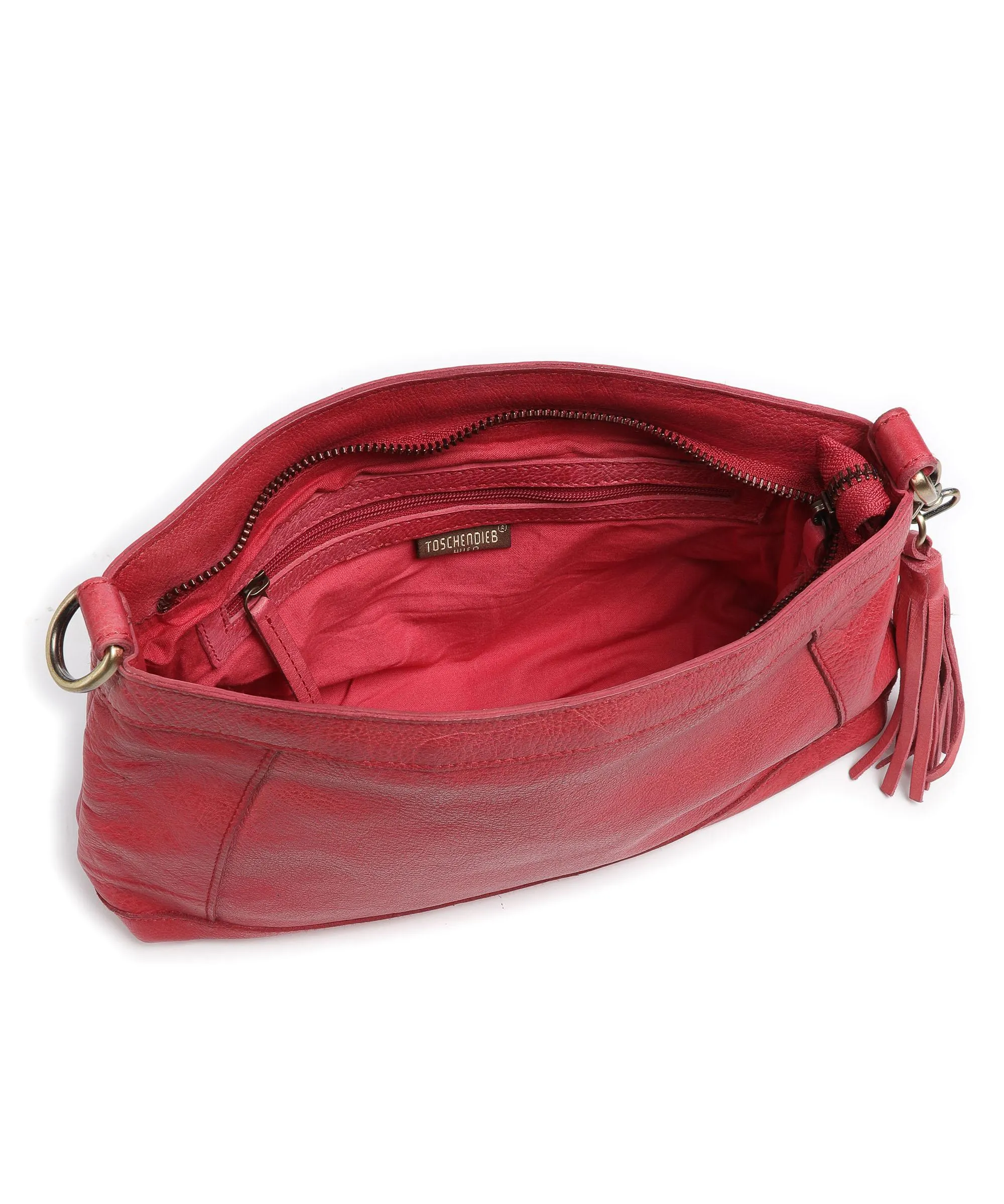  Taschendieb Wien Kohlmarkt 72 Borsa a spalla pelle di vacchetta grana pink  