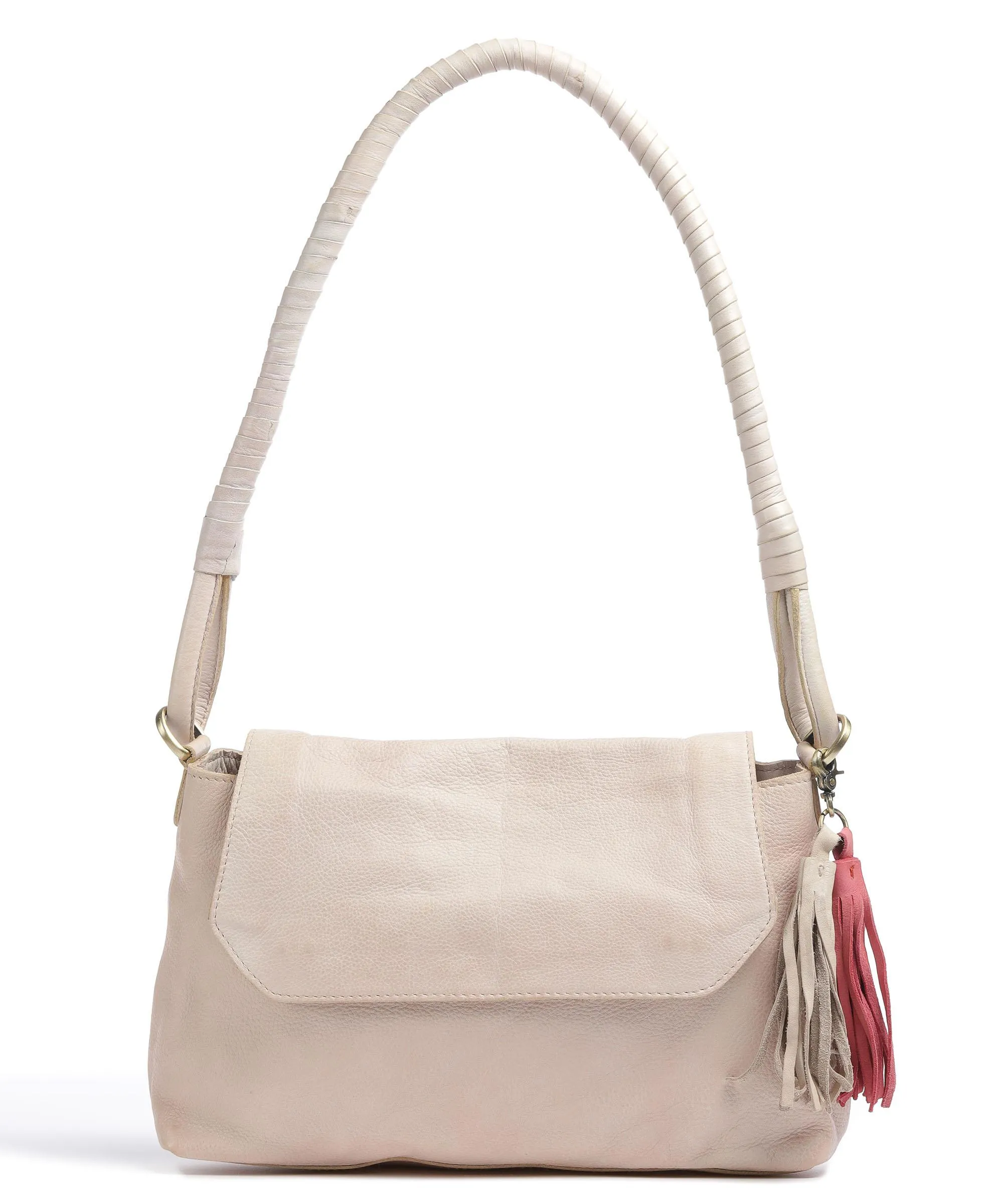  Taschendieb Wien Kohlmarkt 73 Borsa a spalla pelle di vacchetta grana beige  