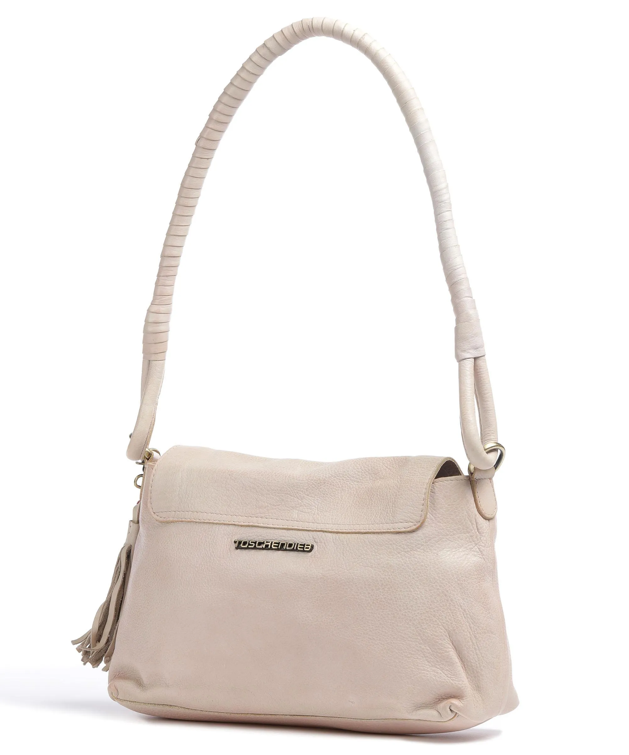  Taschendieb Wien Kohlmarkt 73 Borsa a spalla pelle di vacchetta grana beige  