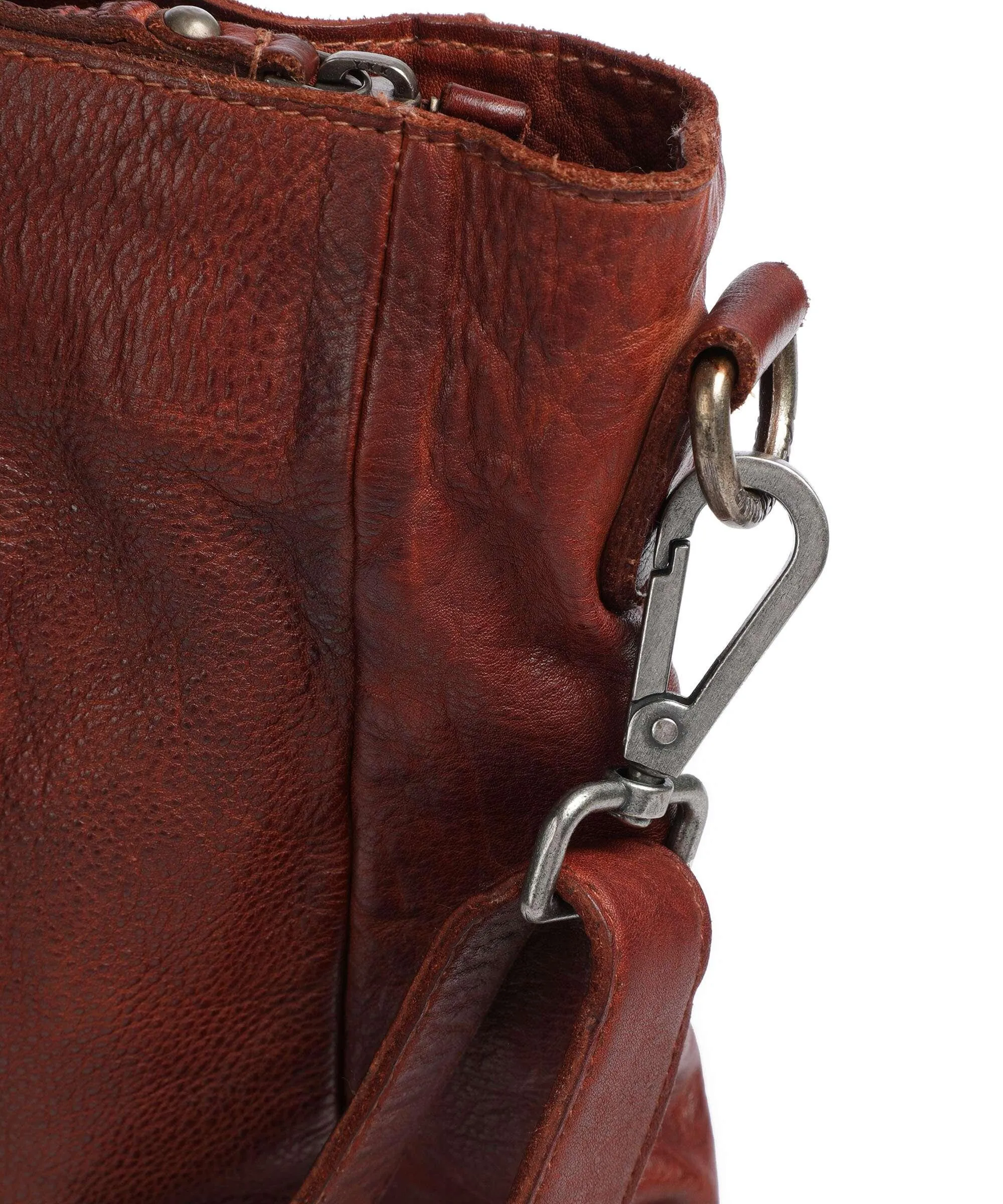  Taschendieb Wien Paniglgasse 1 Borsa shopper pelle di vacchetta grana ramato  