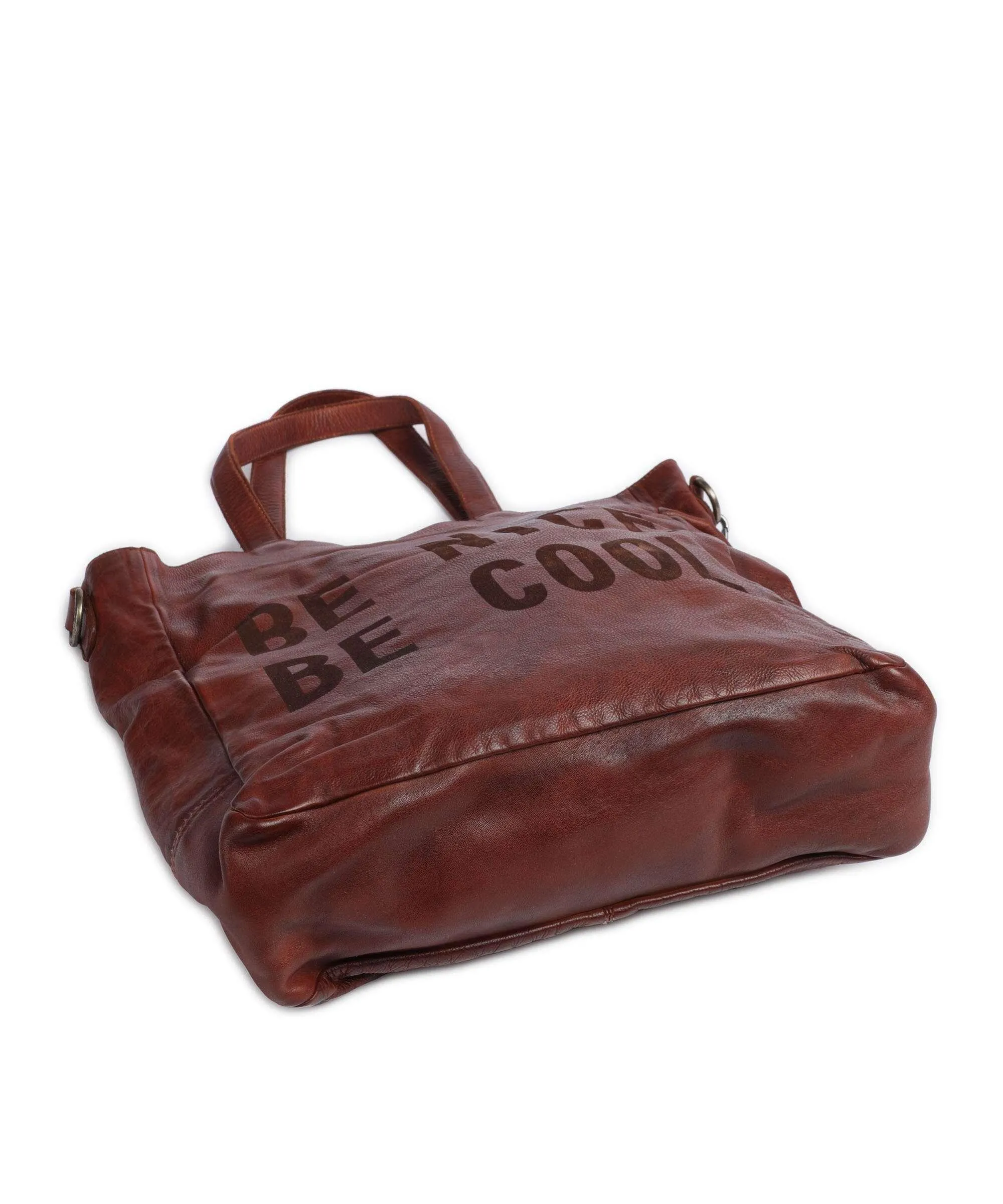  Taschendieb Wien Paniglgasse 1 Borsa shopper pelle di vacchetta grana ramato  