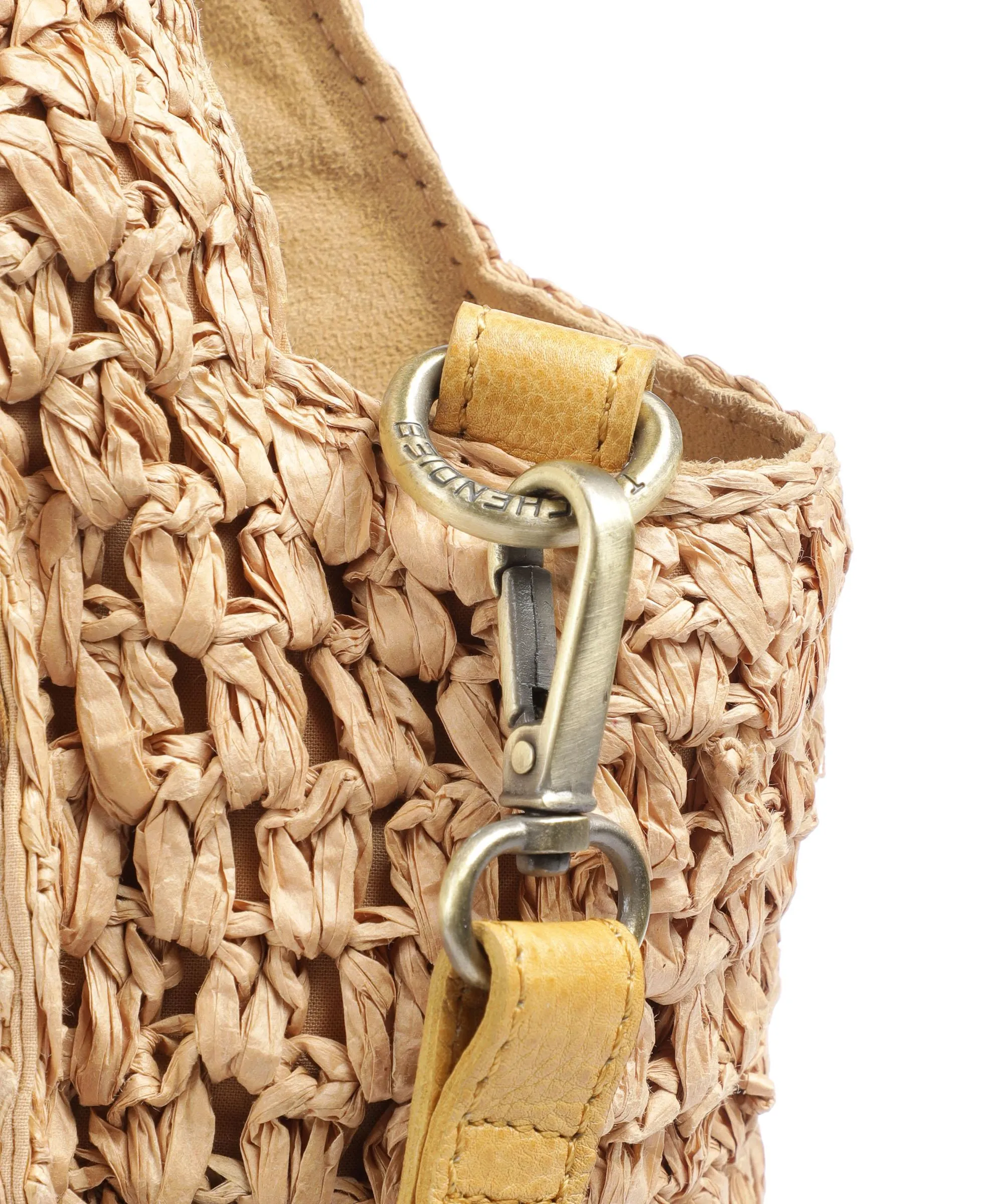  Taschendieb Wien Strandgasse 3 Borsa shopper libro beige/giallo  
