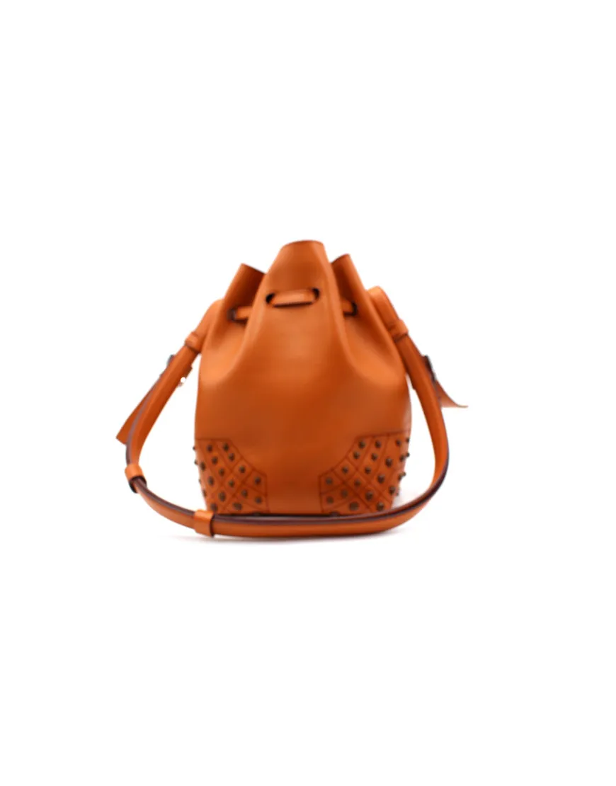 Tod's Secchiello Pelle Arancio