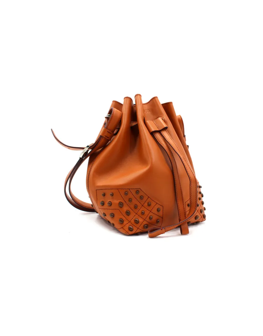 Tod's Secchiello Pelle Arancio