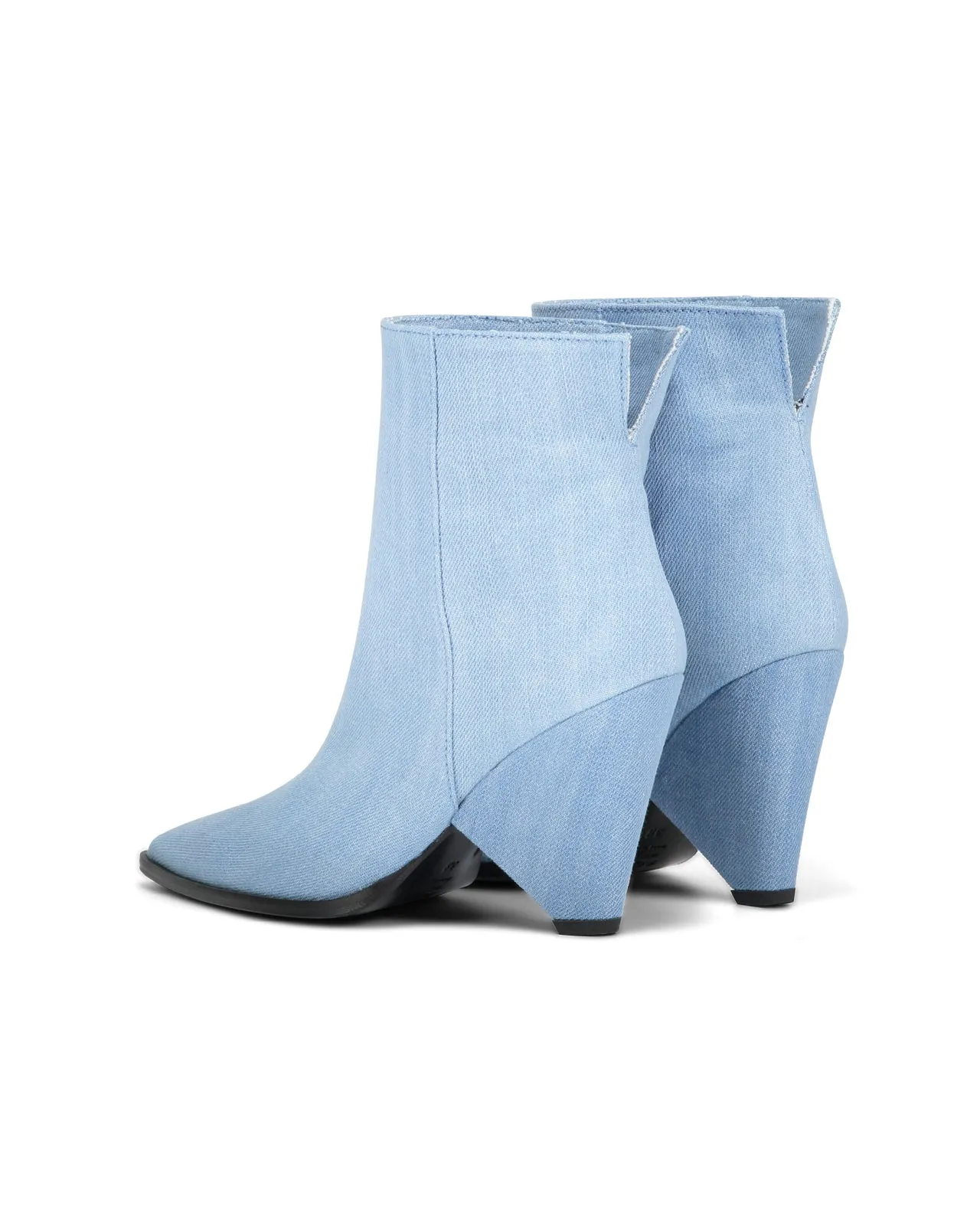 Tronchetto denim guado