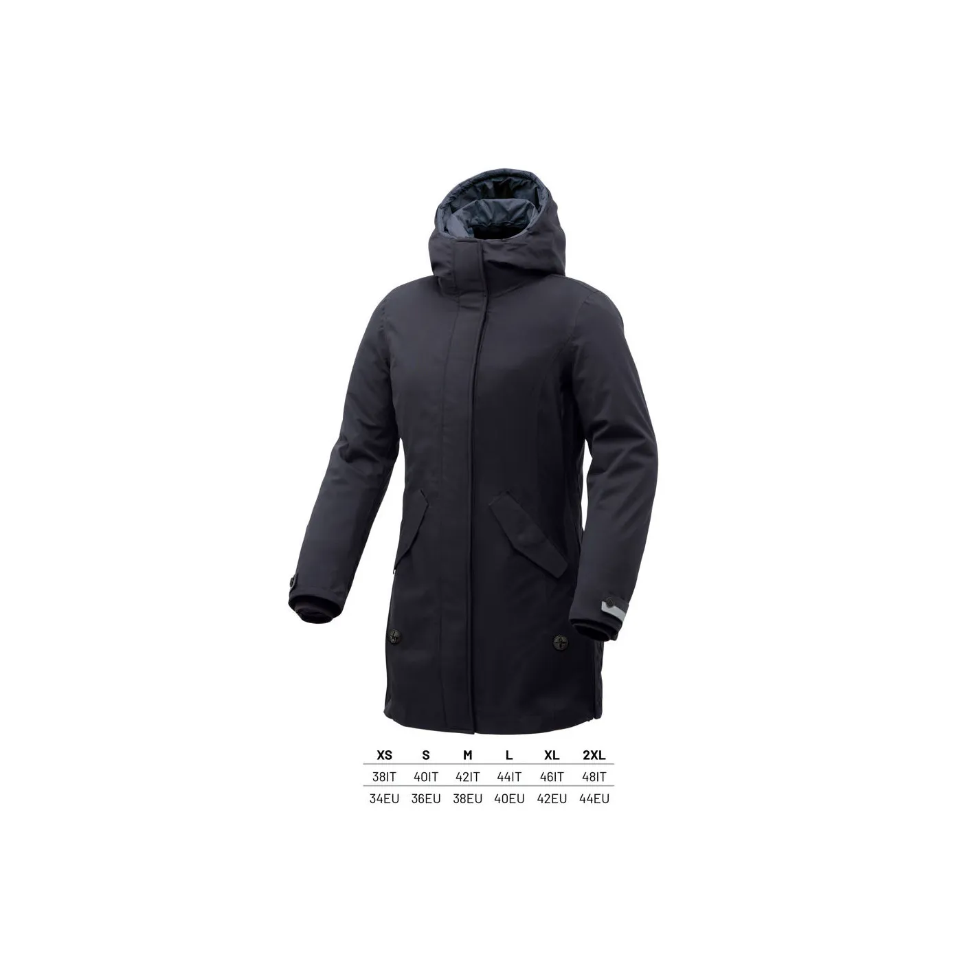 TUCANO URBANO Giacca Magic Parka Lady 2IN1 XS Blu Scuro