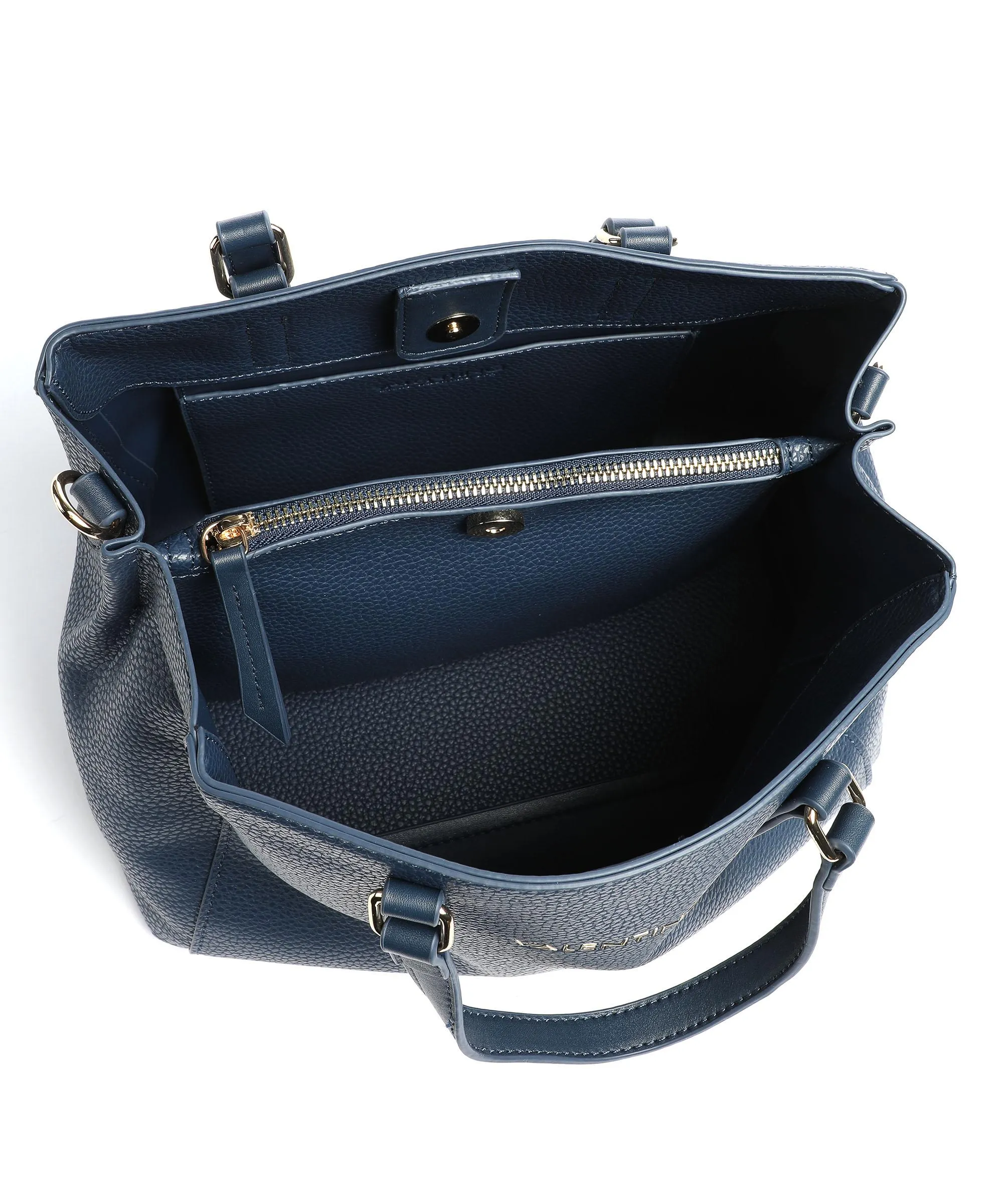  Valentino Bags Superman Borsa a mano pelle sintetica blu  