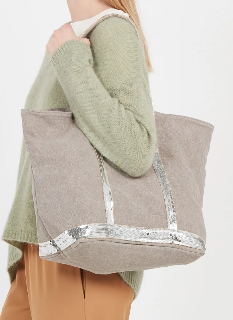  VANESSA BRUNO   Borsa in lino | Grigio