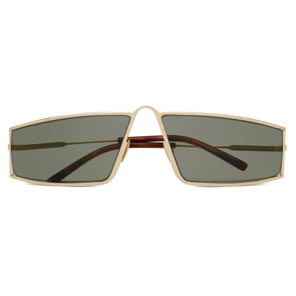 Yves Saint Laurent - Occhiali da Sole SL 606 - Oro Chiaro Verde - Saint Laurent Eyewear
